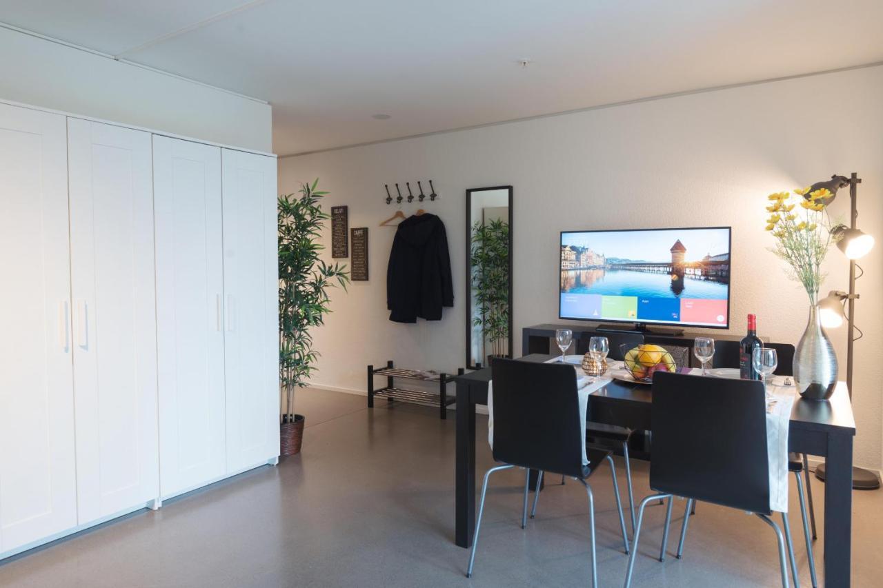 Hitrental Allmend Comfort Apartments Lucerna Exterior foto